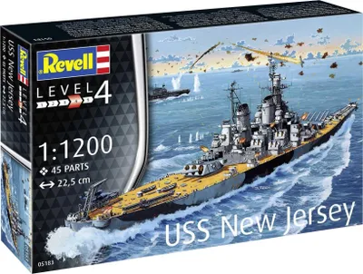 Zdjęcie produktu dla Revell Battleship USS New Jersey 1:1200