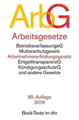Immagine prodotto di Arbeitsgesetze (ArbG)