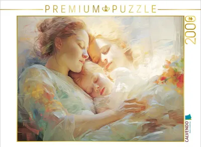 Produktbild von CALVENDO Puzzle Schlaft gut | 2000 Teile Lege-Größe 90x67cm Foto-Puzzle für glückliche Stunden