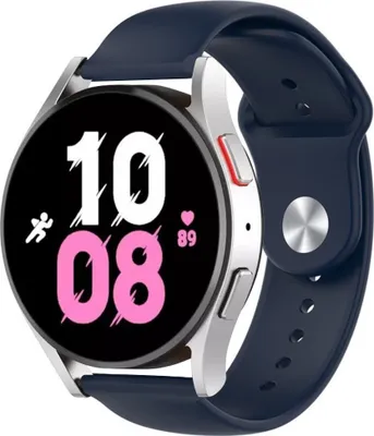 Produktbild von Strap-it Samsung Galaxy Watch 5 - 44mm Sportarmband (Dunkelblau)