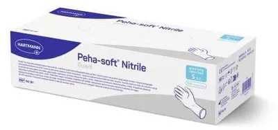 Immagine prodotto di Protezione in nitrile Peha-Soft Unt.Hands.pud.fr.unst.S 100 pz