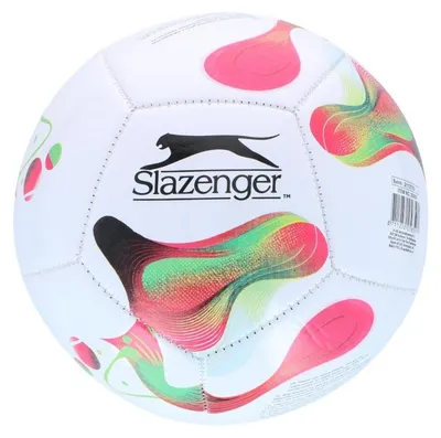 Obrázek produktu pro Slazenger – Sada 12 mini tréninkových míčů pro děti, velikost 2 (bílá/růžová)