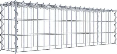 Produktbild von Anbaugabione Typ 3 100 cm x 30 cm x 20 cm (L x H x T), Maschenweite 5 cm x 10 cm, Spirale
