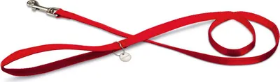Produktbild von Beeztees - Hundeleine - Mac Kunstleder - rot - 120 cm x 15 mm