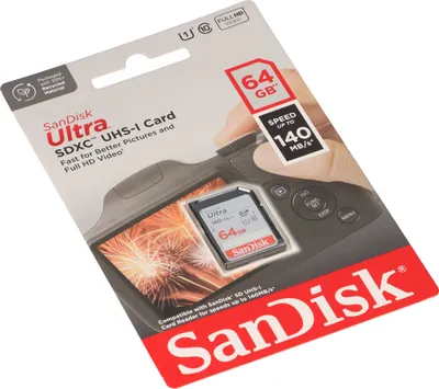 Immagine prodotto di SanDisk Ultra 64 GB SDXC UHS-I Class 10