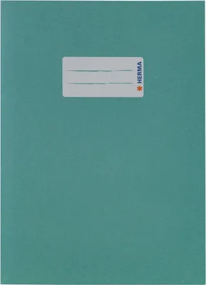 Produktbild von Heftschoner Papier A5 türkis Packung mit 25 Stück