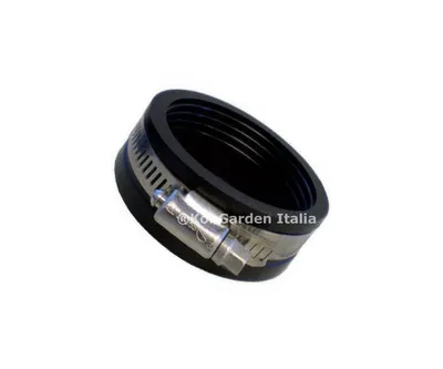 Produktbild von PVC flexible Endkappe 63 mm inkl. Spannring - 3 Stück