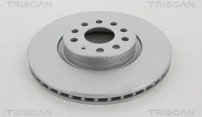 Produktbild von 2x TRISCAN Bremsscheibe 8120 29193C für VW Golf V Schrägheck (1K1) GOLF VI (5K1)