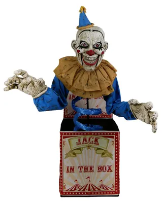 Produktbild von Horroclown in der Box Halloween Animatronic