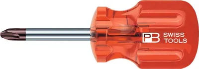 Produktbild von PB Swiss Tools Schraubendreher, für Phillips, mit Kunststoffheft, Kreuzschlitzgröße 1K