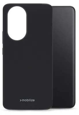 Produktbild von Mobilize Rubber Gelly Handyhülle für Honor 200 Hülle Flexibles TPU Backcover - Schwarz