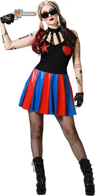 Produktbild von Atosa Harlekin Halloween Kostüm Für Damen XS-S XS-S