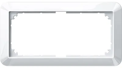 Produktbild von Merten 389819, Weiß, Thermoplast, Schraubenlos, Glänzend, 1 Stück(e)