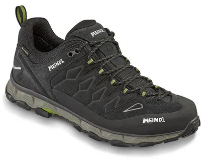 Produktbild von Meindl Lite Trail GTX Herren Wanderschuhe Trekkingschuhe Low schwarz/gelb 43