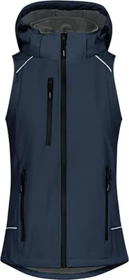 Produktbild von Promodoro 7845 | WomenŽs Softshell Vest S bis 3XL - Farbe: Navy - Größe: XL