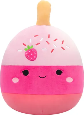 Image de ORBICO Squishmallows 30cm Gâteau aux fraises. Pama 53173