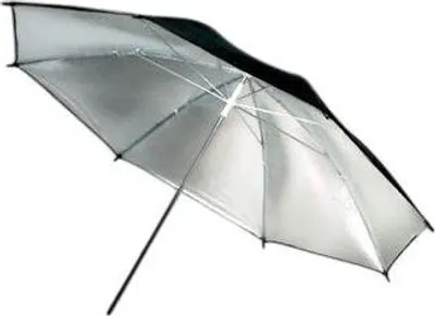 Immagine prodotto di Godox UB-002 - Ombrello da studio da 84 cm nero/argento