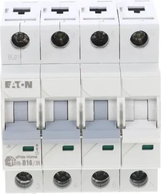 Produktbild von Leitungsschutzschalter 3P+NB 16A 6kA AC xPole Home HN-B16/3N 194901