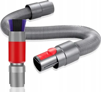 Obrázok produktu pre Rosfix Kefa na Vysávač – Flexibilná Predlžovacia Trubica 157 cm | Štetiny PBT, Ø 32,45 mm | Kompatibilné s Dyson V7/V8/V10/V11/V15/GEN5