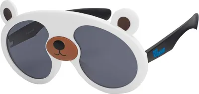 Produktbild von Jungen Mädchen Kinder Sonnen Brille Motiv Bärchen Brille 30458 Weiß-Schwarz