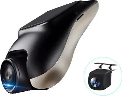Image de DVR, enregistrement vidéo 1080P, vision nocturne, aucune, 720P à l'avant et à l'arrière