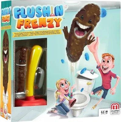 Produktbild von Tischspiel Flushin Frenzy Mattel