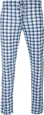 Immagine prodotto di Sesto Senso pantaloni sleep da uomo pantaloni lunghi a quadri pigiama Milo2 cotone inverno caldo - NR 11 - M