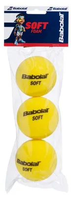 Immagine prodotto di Babolat - Palline da tennis, schiuma (confezione da 3) PP8242 (taglia unica) (giallo)