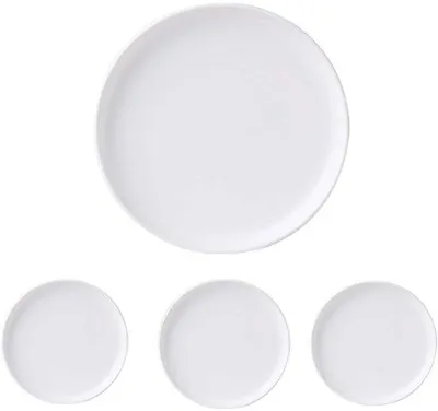 Immagine prodotto di Mini piattini in Vetroceramica, 15 cm, bianchi, set da 4