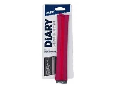 Zdjęcie produktu dla Saszetka na zeszyt mini z gumką różowa 20x45cm