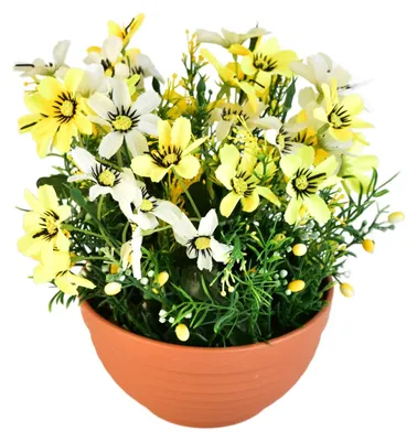 Immagine prodotto di Vaso da fiori giallo Ø 23/21 cm
