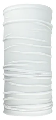Produktbild von Weiß Multifunktionstuch Loop Schal Halstuch | Sport Outdoor | Damen Herren | Atmungsaktiv Waschbar Elastisch | Vernähte Saumkanten