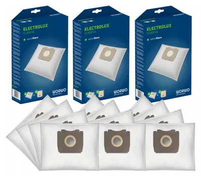 Produktbild von 12x Electrolux Ersatzbeutel Synthetisch Weiß