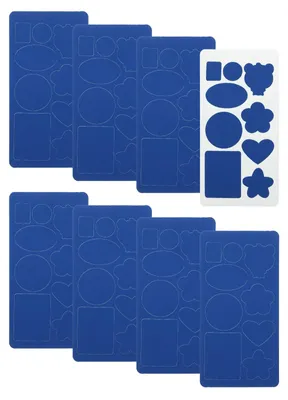 Reparaturflicken 8er-Pack, 10x20 cm, selbstklebend, wasserdicht, Saphir