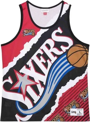 Produktbild von Mitchell & Ness NBA Jumbotron 2.0 Sublimated Tank Philadelphia 76ers M
