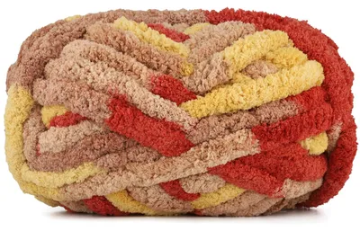 Image de Fil de laine épais et duveteux, idéal pour le tricot et le crochet à la main. Parfait pour les couvertures, les paniers pour animaux de compagnie et les coussins de canapé. Poids : 226g. Diamètre : 2cm