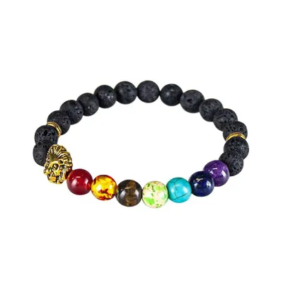 Produktbild von Chakra-Armband mit Löwendetail