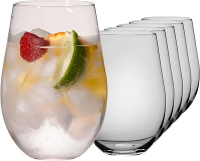 Produktbild von IMPERIAL glass Trinkgläser Set 6er Set 700ml – bauchiges Wasserglas aus Crystalline Glas – dünnwandig, Serie "Havanna", spülmaschinenfest