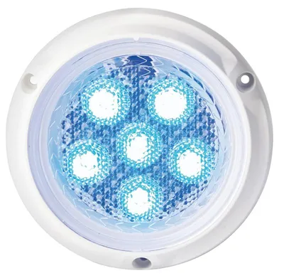Produktbild von Rundes Unterwasserlicht blau 134 mm - Osculati 13.276.06