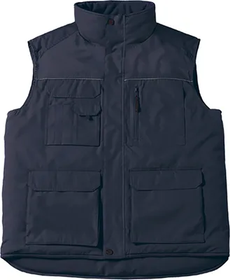 Produktbild von B&C Pro Collection JUC40 | Expert Pro Workwear Bodywarmer für Herren - Farbe: Navy - Größe: 2XL