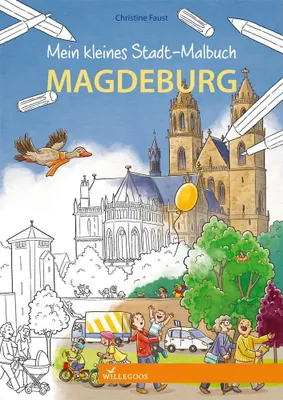 Produktbild von Mein kleines Stadt-Malbuch Magdeburg