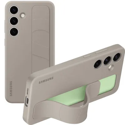 Produktbild von Samsung Standing Grip Case Taupe, Cover, Samsung, Galaxy S24+, 17 cm (6.7"), Graubraun