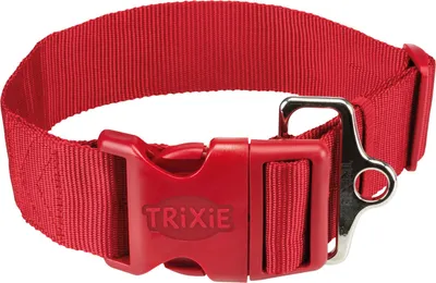 Produktbild von TRIXIE Premium Halsband - rot - 40–60 cm/50 mm
