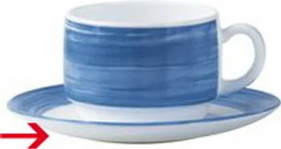 Produktbild von 6x Kaffeeuntertasse 14 cm Speiseteller,  Teller