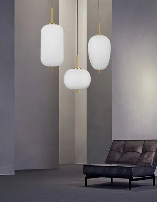 Produktbild von Nova Luce LATO Pendelleuchte E27 Gold 120x27cm dimmbar 9624063