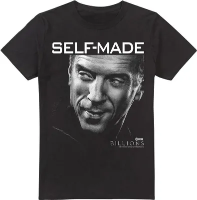 Image de Billions - T-shirt "Self Made" pour homme TV7182 (4XL) (Noir)