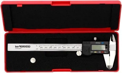 Obrázok produktu pre Digitálny posuvný merák 6 palcov na meranie vonkajšieho, vnútorného a hĺbkového rozmeru