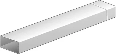 Produktbild von Helios Flachkanal FL 100 Preis per Stück 1000mm