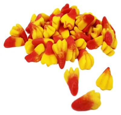 Immagine prodotto di Gelatina di frutta Piedi di pollo Piedi di pollo rosso giallo halal 175g