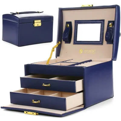 Image de Ecarla PD49K Boîte à bijoux élégante et pratique